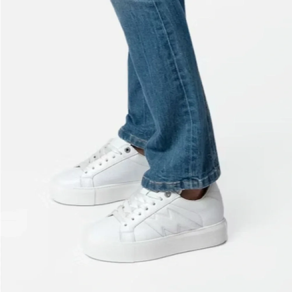 Zadig & Voltaire White Women's Sneakers - Picture 4 of 4